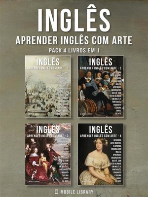 cover image of Pack 4 Livros em 1--Inglês--Aprender Inglês com Arte